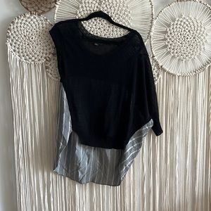 Alexander Wang Assymetrical Tunic top